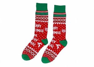 Merry Christmas Ya Filthy Animal Crazy Christmas Socks