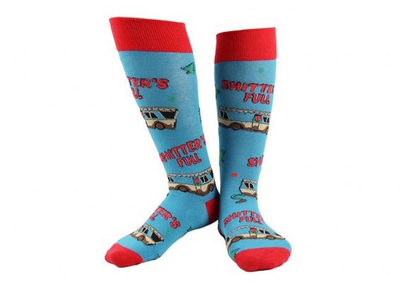 Calcetines de Navidad mullidos jacquard unisex para hombre con letras