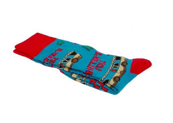 Calcetines de Navidad mullidos jacquard unisex para hombre con letras