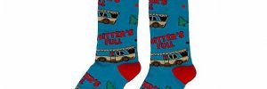 Unisex Jacquard Fluffy Christmas Socks Mens With Letters