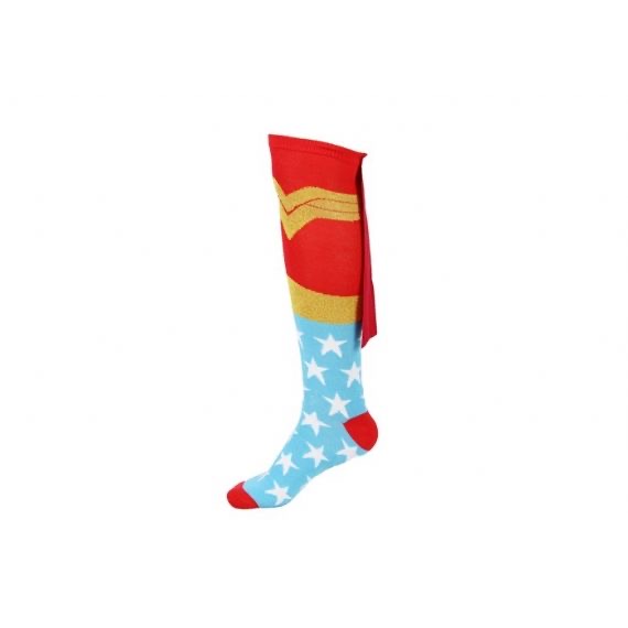 Long Knee High Warm Winter Mens Christmas Socks With Hand Made Cape