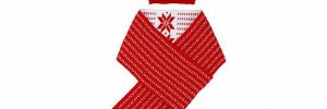 Pure Acrylic 12 Gauge Warm Winter Accessories Red Christmas Beanie And Scarf Set