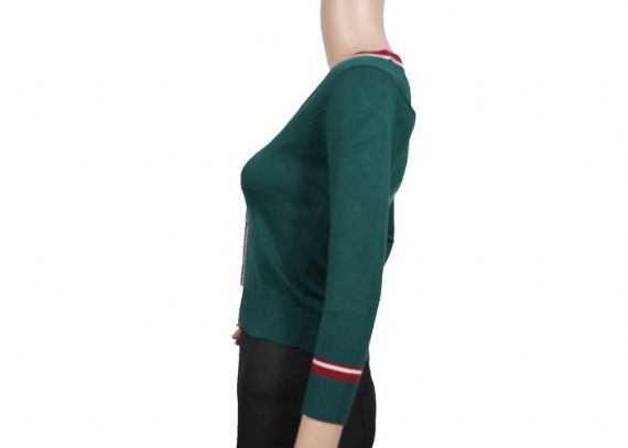 Suéteres del uniforme de la escuela primaria, verde del suéter del vestido de la escuela anti – encogimiento