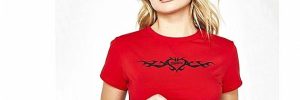 Summer Crew Neck Short Sustainable Crop Top Tee Shirts