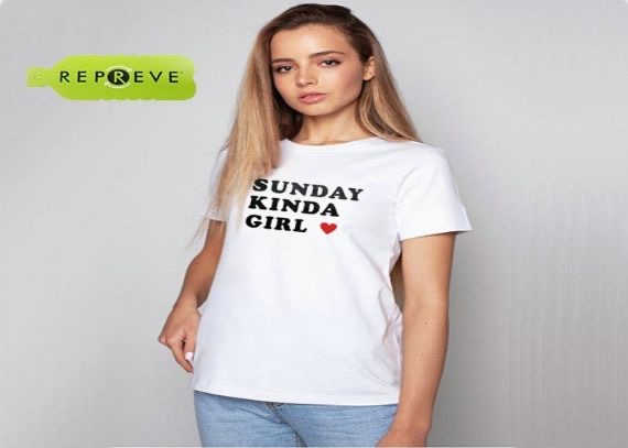 Short Sleeve Printed Water Soluble Sustainable Tee