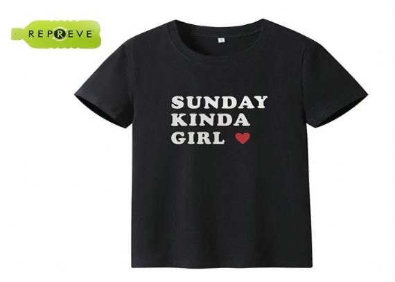 Short Sleeve Printed Water Soluble Sustainable Tee