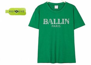 Women Green Sustainable Recycled Tshirt