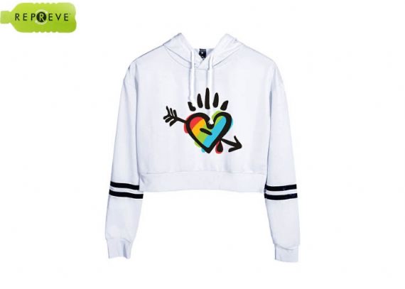 Cotton Long Sleeve Crop Top Sustainable Sportswear