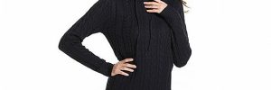 Women Winter Cable Knitted 9GG Pullover Sustainable Sweater