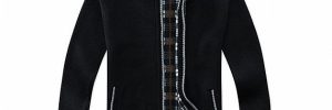 Autumn Zipper Breathable Mens Knit Cardigan Sweater