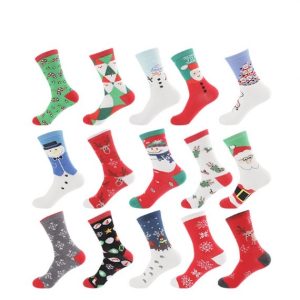 Cute Medium Christmas Socks Women