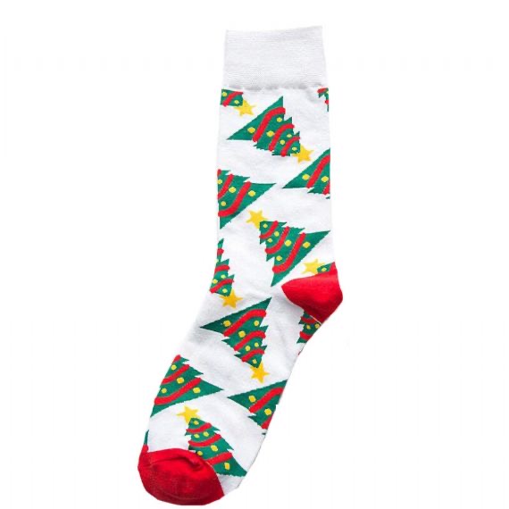 Calcetines de Navidad unisex con estampado completo