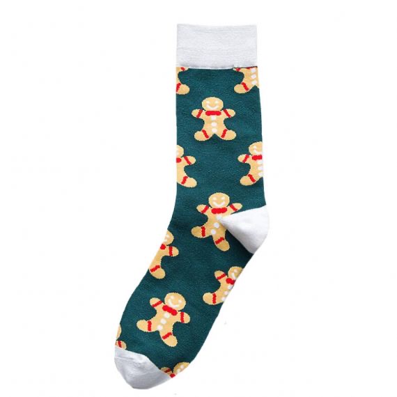 Calcetines de Navidad unisex con estampado completo