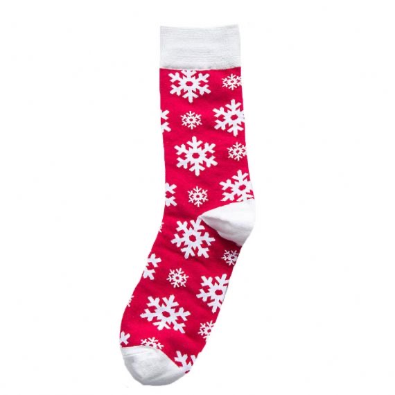 Calcetines de Navidad unisex con estampado completo