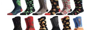Custom Design Xmas Socks Men's