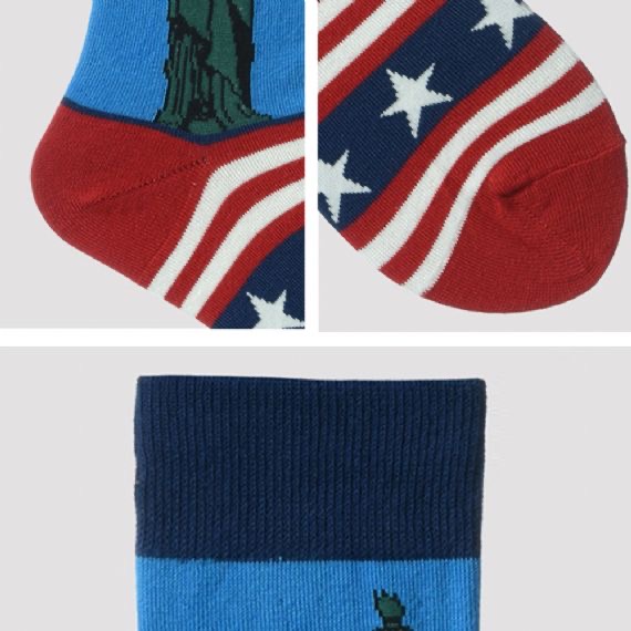 Calcetines de Navidad de diseño personalizado para hombre