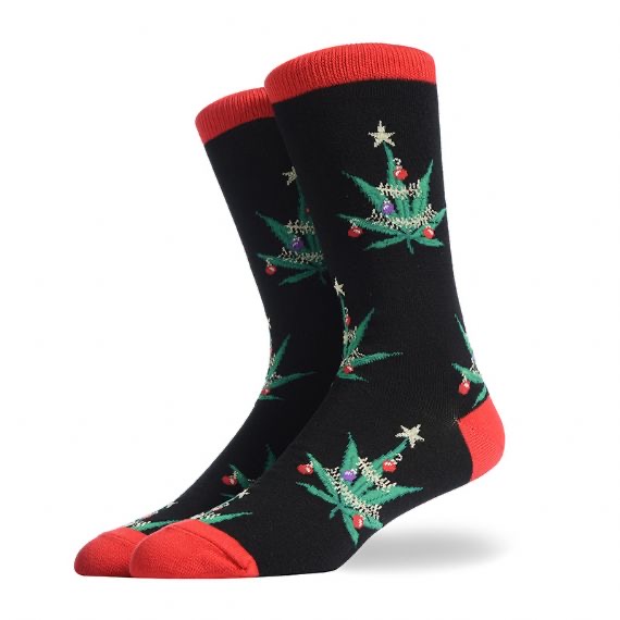 Calcetines de Navidad de diseño personalizado para hombre