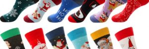 Funky Unisex Santa Socks