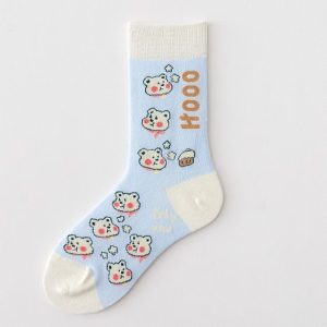 Autumn and Winter Women Cotton Socks