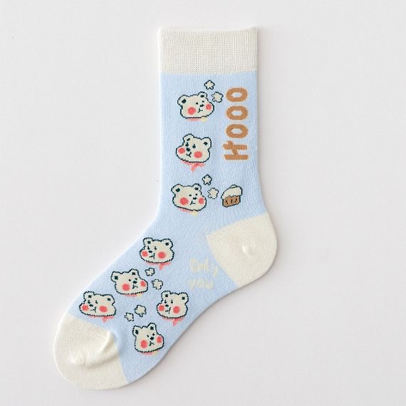 Autumn and Winter Women Cotton Socks