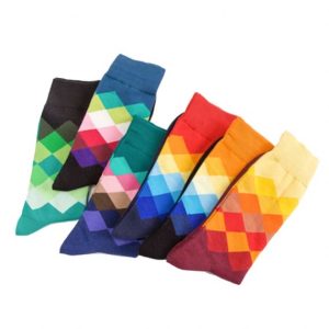 Colorful Long Knitted Socks