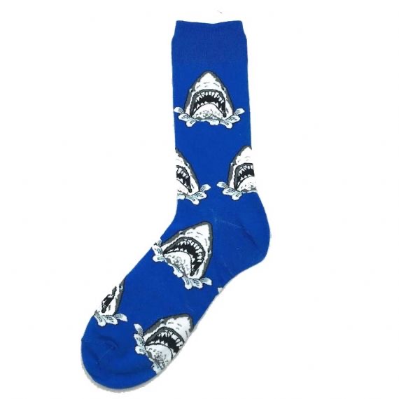 Embroidered Custom Logo Men's Knitted Socks