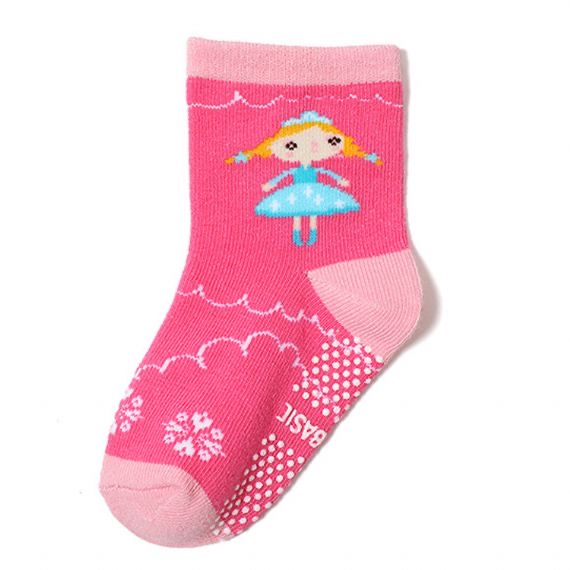 Proveedores de Calcetines al por mayor rosados ​​de los niños pequeños