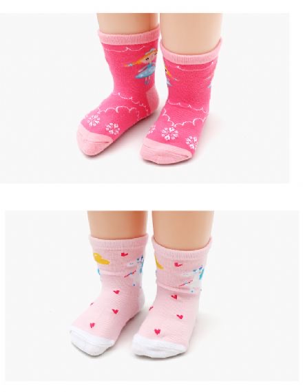 Proveedores de Calcetines al por mayor rosados ​​de los niños pequeños