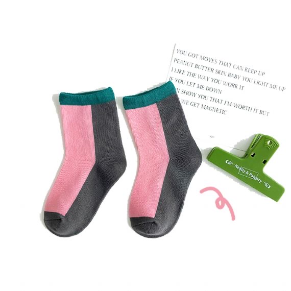 Summer Cotton Contrast Socks Supplier