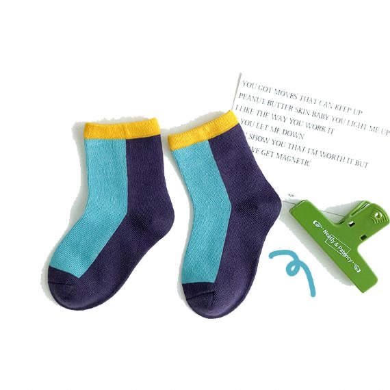 Summer Cotton Contrast Socks Supplier