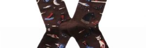 Designer Custom Colorful Socks For Men