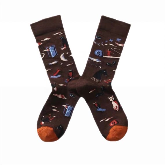 Designer Custom Colorful Socks For Men