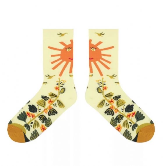 Floral Designs Custom Wholesale Socks