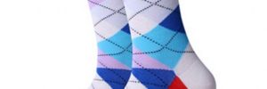 New Argyle Pattern Custom Design Socks