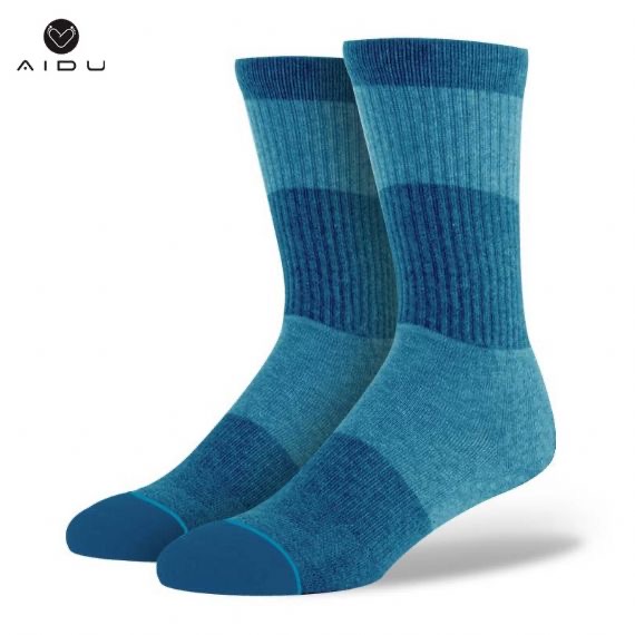 Stripe Design Wholesale Crew Socks