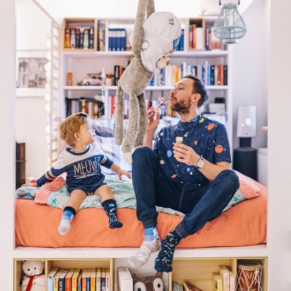 Calcetines navideños únicos para hombre