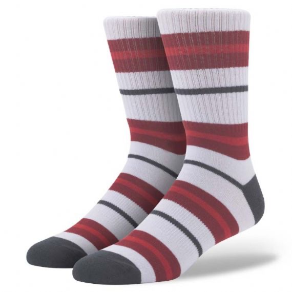 Stripe Pattern Funny Novelty Socks