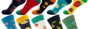 Unisex Fruit Pattern Funny Socks Wholesale