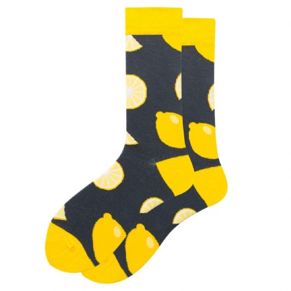 Unisex Fruit Pattern Funny Socks Wholesale