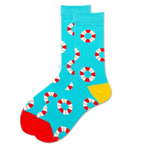 Beach Time Novelty Socks