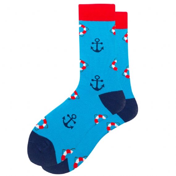 Beach Time Novelty Socks