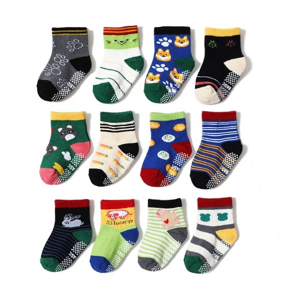 Anti Slip Kids Cute Socks