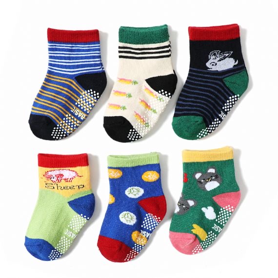 Anti Slip Kids Cute Socks