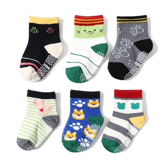Anti Slip Kids Cute Socks