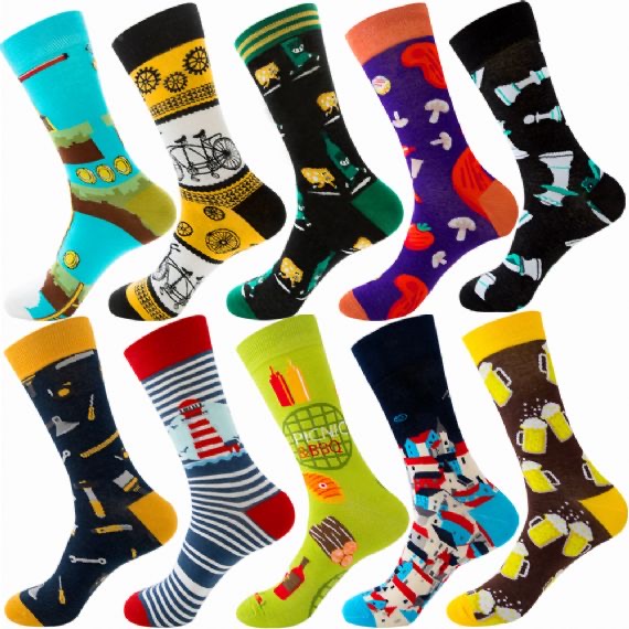 Calcetines de diseño de accesorios deportivos con logo