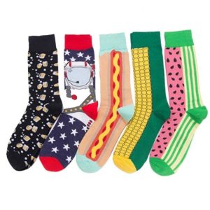 Elegant Fruit Pile Socks Manufacturer