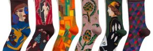 New Fashion Oil Painting Stockings Socks Wholesaler