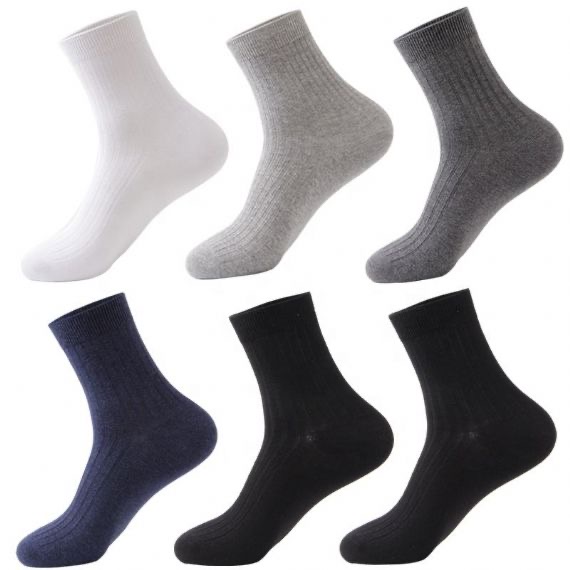 Calcetines sostenibles para hombre empaquetados en caja