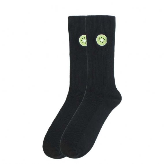 Calcetines borrosos ecológicos para damas casuales