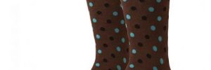 Dotted Socks Made From Recycled Materials